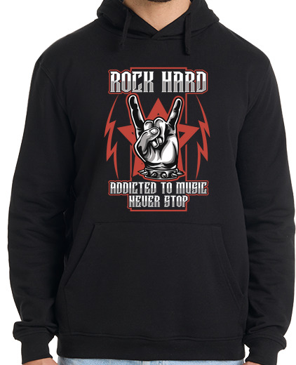 Image of rock hard heavy metal symbol music hard rock hand horns rocker