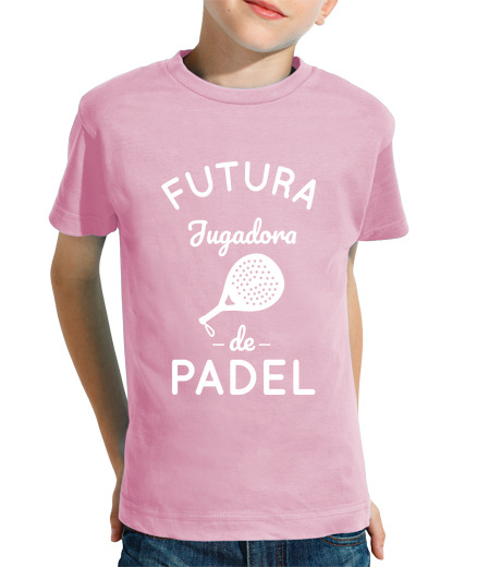 Tee Shirt Pour Enfant Manche Courte futur joueur de padel