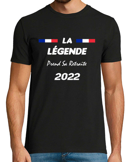 Image of the legend retires 2022, humor t-shirts