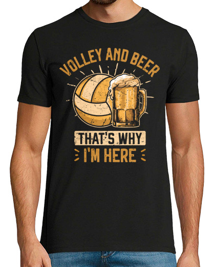 Image of volleyball and beach volleyball beer