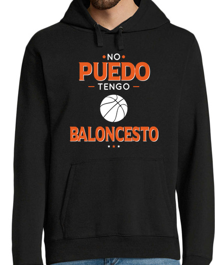 Sudadera Con Capucha Para Hombre No puedo tengo baloncesto laTostadora