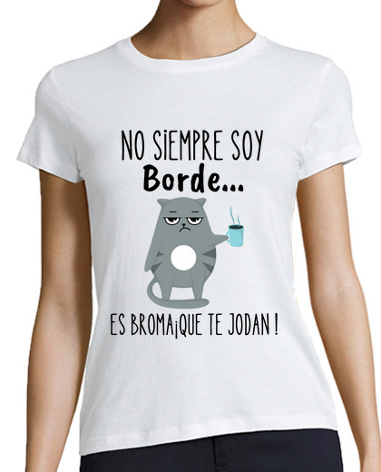 Image of taza graciosa no siempre soy borde