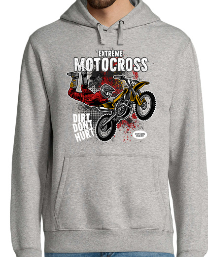 Sweat-shirt À Capuche Pour Homme extreme motocross