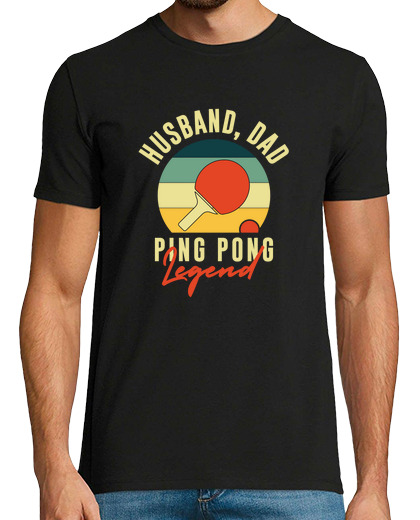 Image of husband dad ping pong legend table
