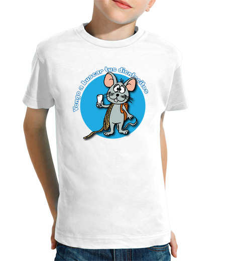 T-shirt bambino manica corta tooth perez