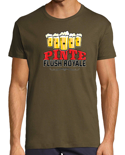 Image of royal flush pint