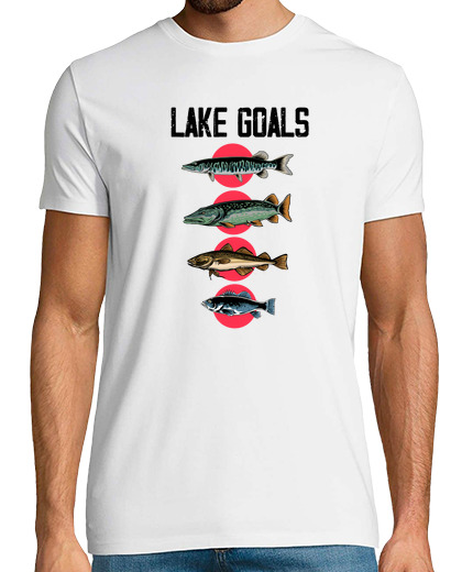Image of novelty lake goals angling ctrawling enthusiast hilarious angler trawler fishery fishers lover