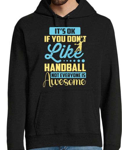 Sweat-shirt À Capuche Pour Homme citation drôle de handball