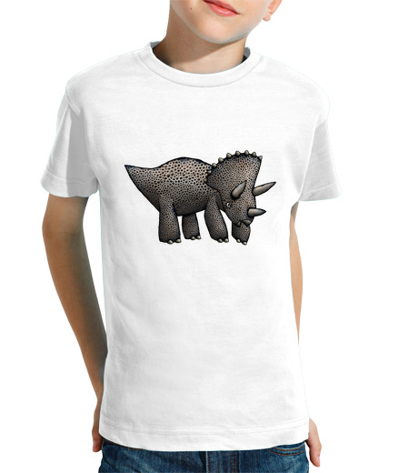 T-shirt bambino manica corta triceratops! kids t