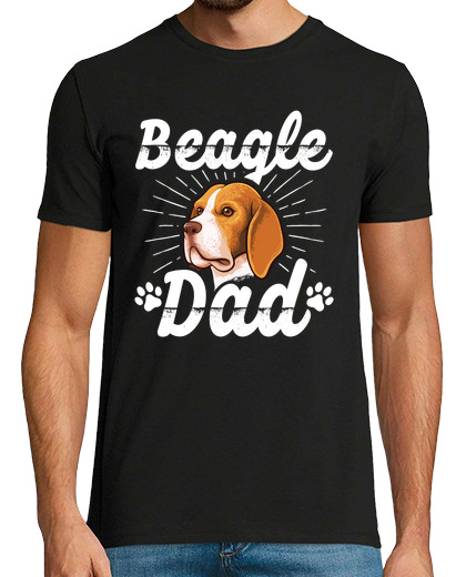 Image of beagle dad dog owner