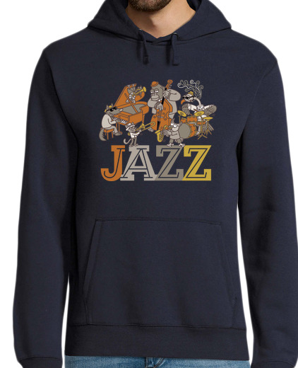 Sweat-shirt À Capuche Pour Homme le jazz