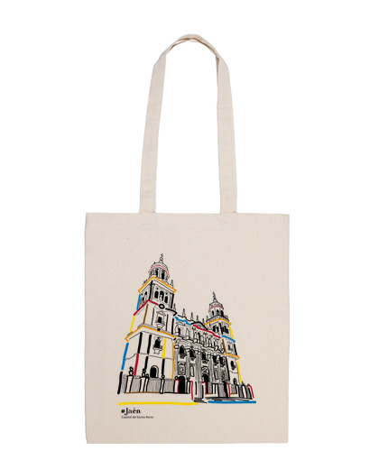 Bolsa De Tela Jaén Capital Catedral Tote laTostadora
