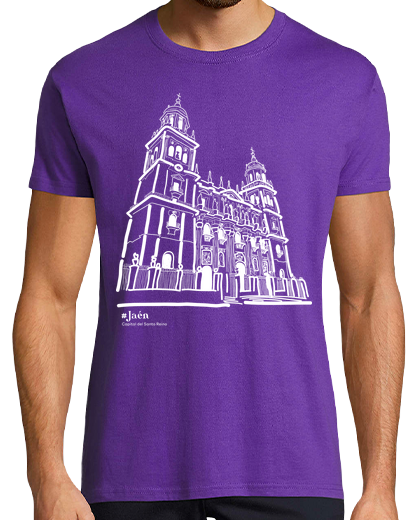 Image of jaén capital white cathedral he