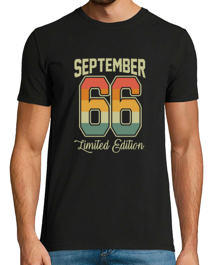 Image of vintage 55th birthday september 1966 sports gift