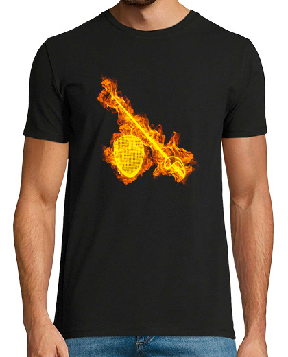 Image of Fire Fencing Flames sword fencer