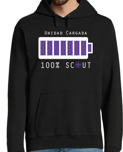 Sweat-shirt À Capuche Pour Homme 100 100 scout