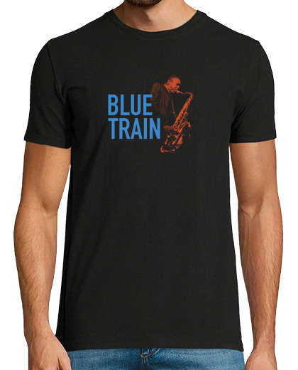 Image of john coltrane. bluetrain. man