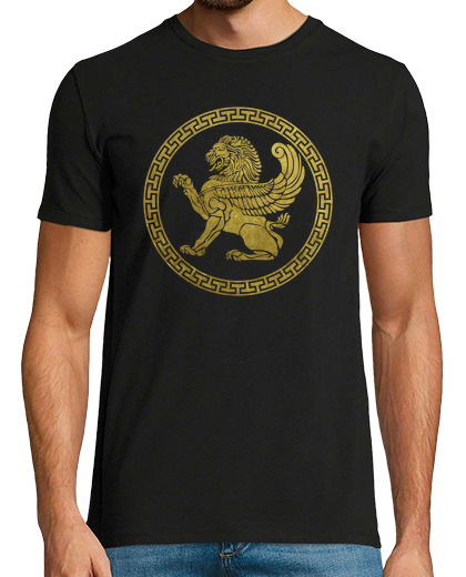 Image of greek winged lion