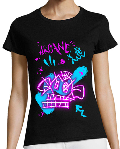 Image of arcane t- t shirt drawings jinx