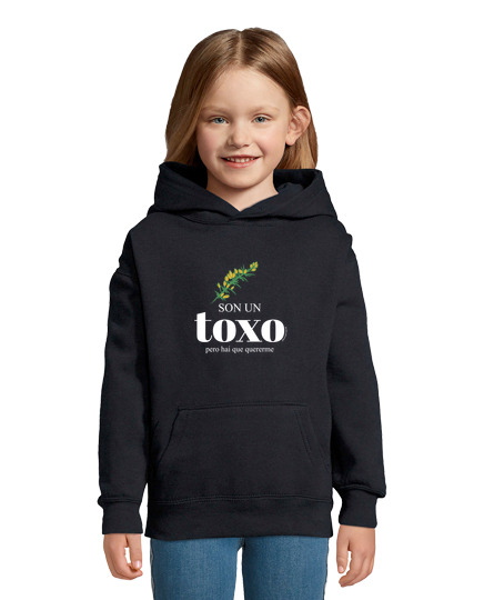 Sweat À Capuche Pour Enfant sweat-shirt pour enfants son un toxo, mais vous devez m'aimer.