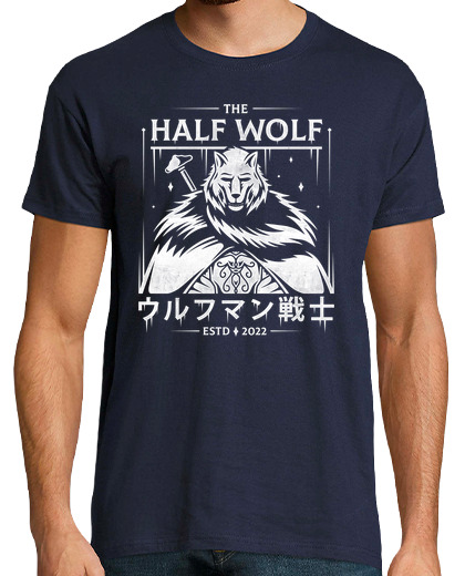 Image of half wolf knight