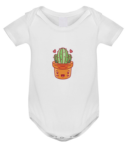 Body neonato maglietta kawaii cactus p