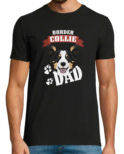 Image of border collie dad dog dad