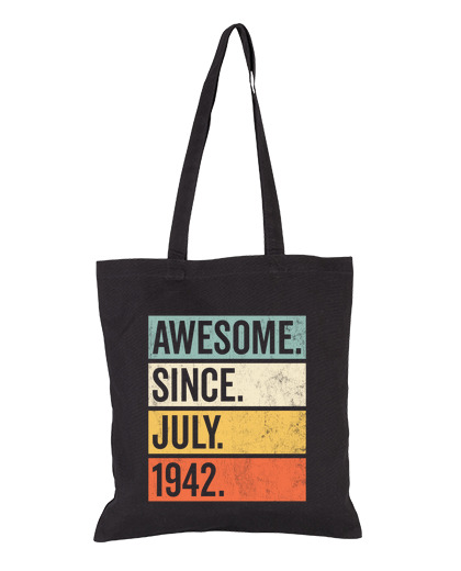 Image of awesome since july 1942 birthday retro