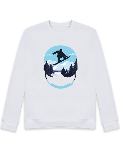 Sweat Unisexe neige surf ski snowboard montagne