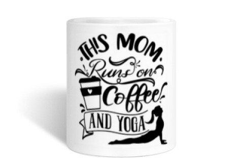 Esta mamá se alimenta de café y yoga
