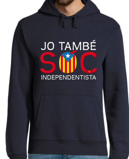 Sweat-shirt À Capuche Pour Homme l'indépendance soc jo