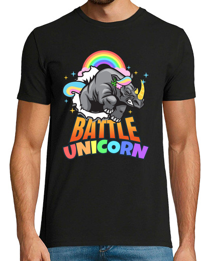 Image of battle unicorn rhino unicorn rhino