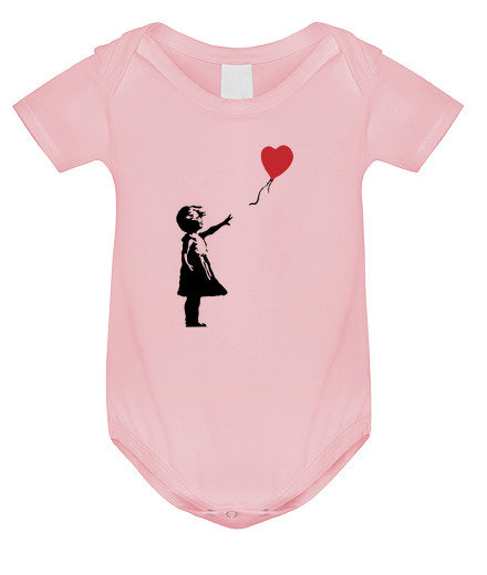 Body Bébé femme avec ballon