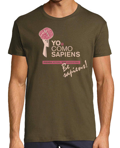 Image of yocomosapiens - be sapiens! (paleoboy, army, classic)