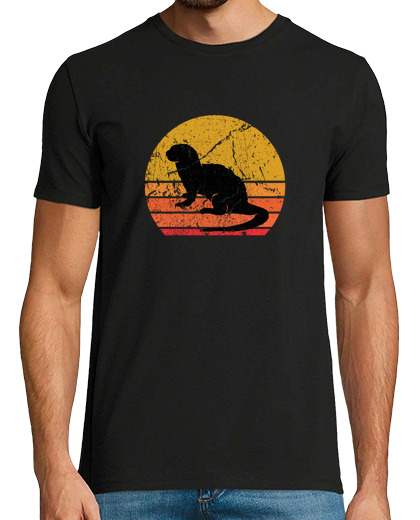 Image of Retro Sun Otter Animal Gift
