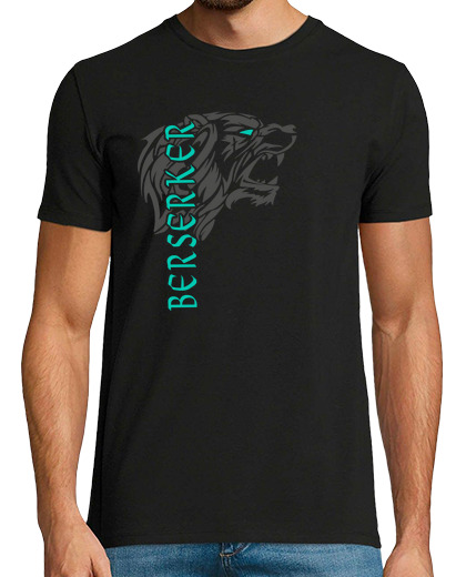 Image of berserk - norse viking fenrir t-shirt