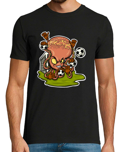 Image of Soccer Player Goalkeeper Octopus Soccer