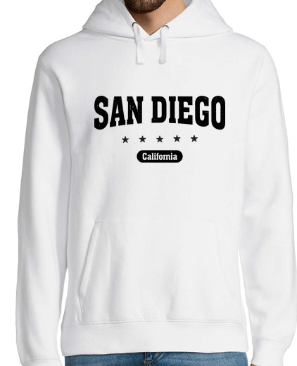 Sweat-shirt À Capuche Pour Homme san die go - californie