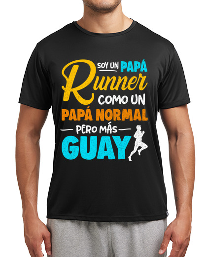 Image of I am a runner dad cool gift father's day running