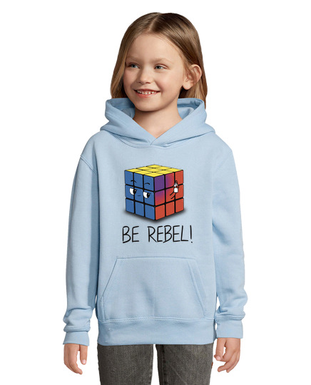 Sweat À Capuche Pour Enfant être rebelle