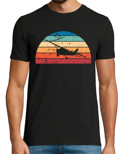 Image of retro flying sunset vintage fly sunrise