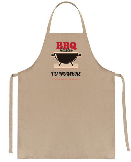Image of bbq master - customizable name