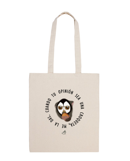 Image of bag when your opinion is a croquette, you give it to me