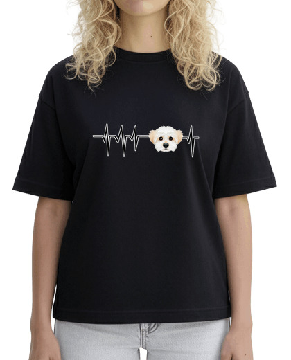 Image of dog heartbeat i funny maltese