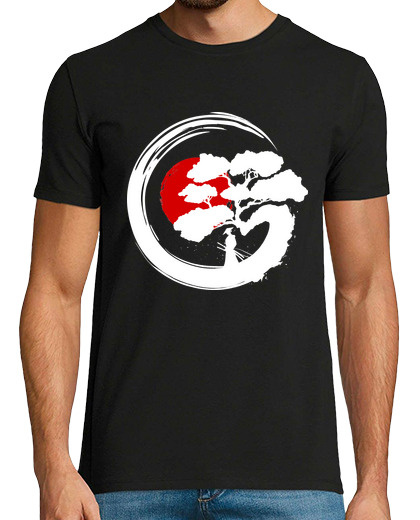 Image of japanese enso circle - white