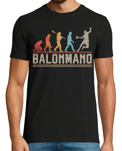 Image of evolution of balonmano handball