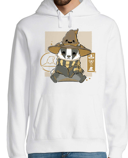 Sweat-shirt À Capuche Pour Homme Poufsouffle mignon