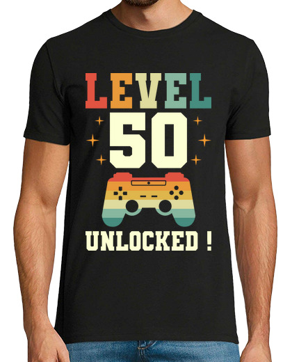 Image of Level 50 Unlocked 50th Birthday Gamer