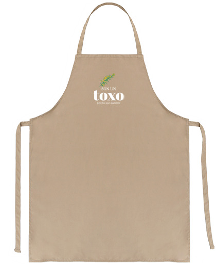 Image of they are toxo, but you have to love me - apron