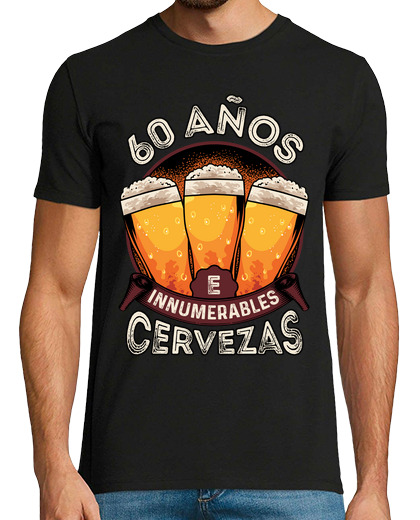 Image of 60 years and countless beers 60th birthday gift
